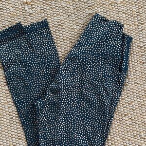 Buffbunny teal and gold legging